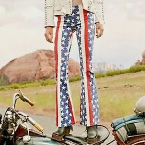 Free People Stars and Stripes American Flag Bell